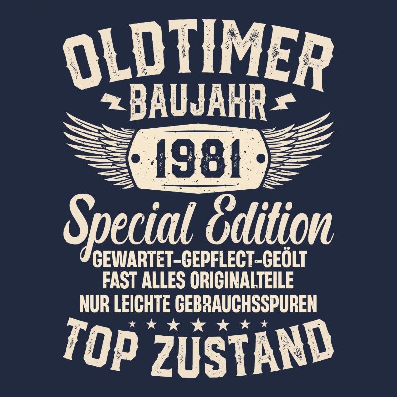 Oldtimer Geschenk 1981 Geburtstag