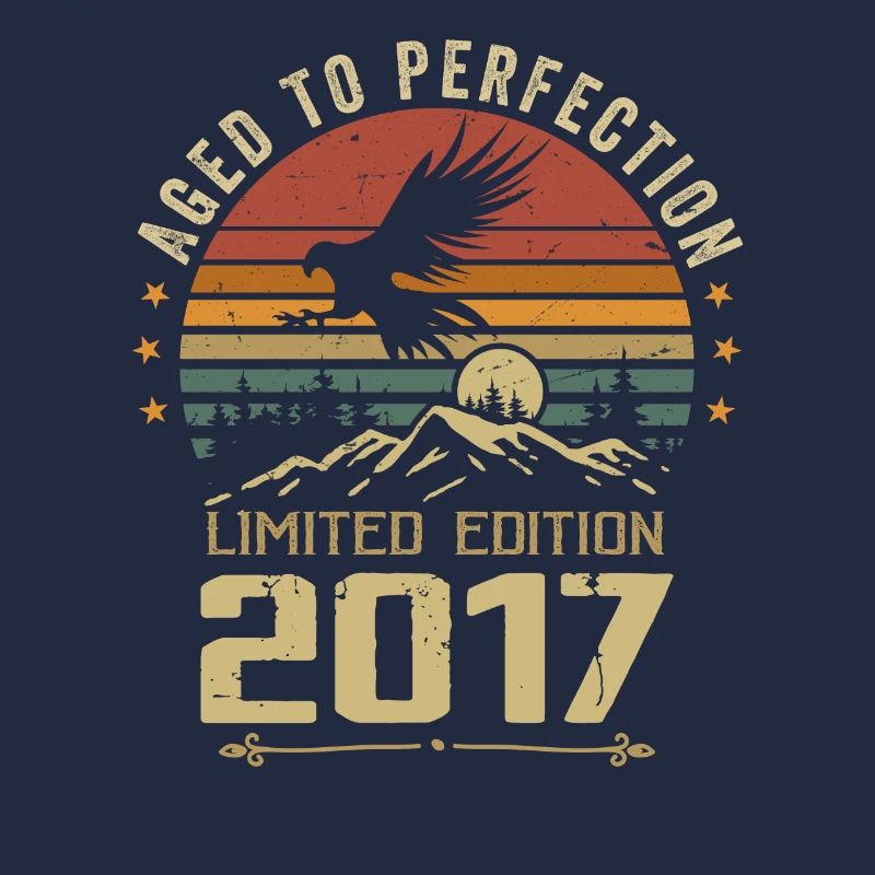 2017 Original Vintage Retro 2017 Anniversary
