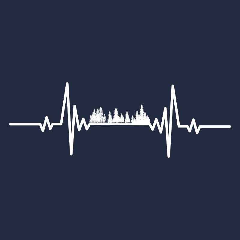 Heartbeat pine forest