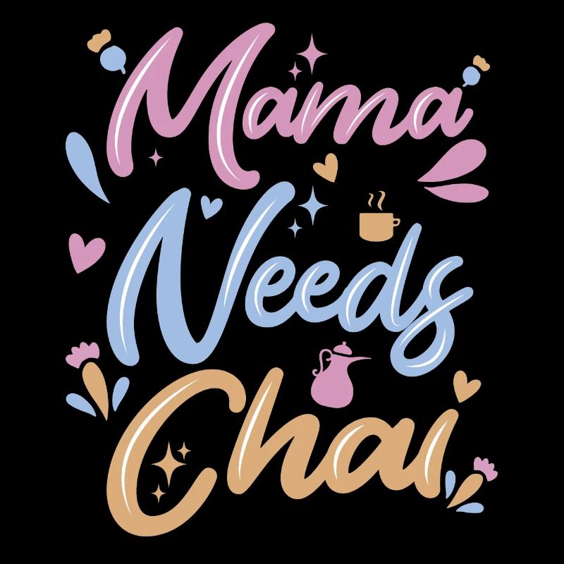 Chai Latte Tee trinken Teetrinker