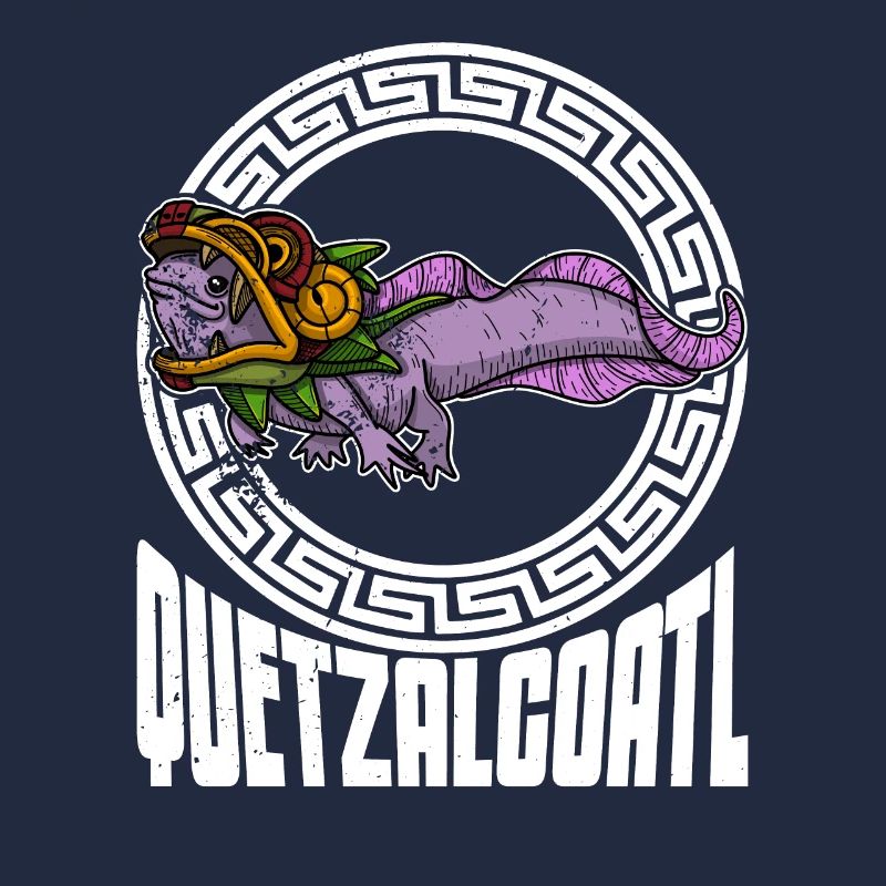 Quetzalcoatl Axolotl Mexique Divinité Aztèque