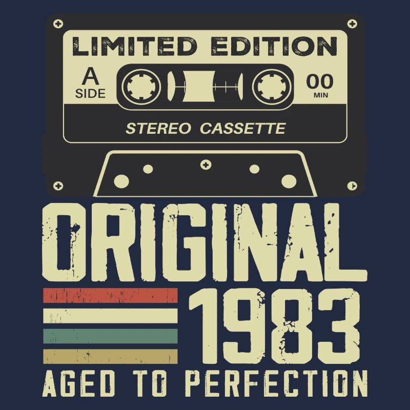 41st Retro Style Anniversary Gift 1983