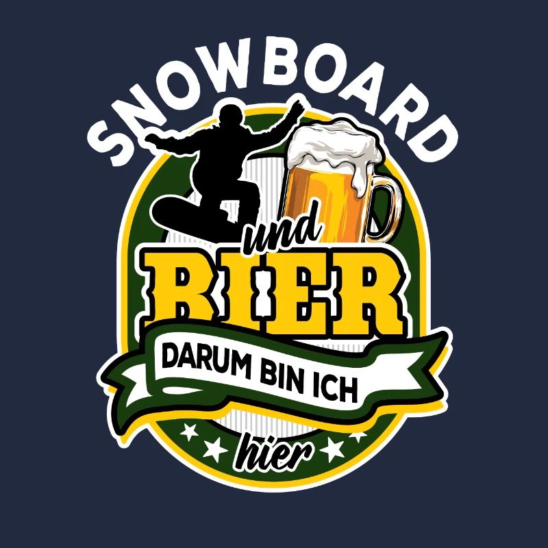 Snowboard & Bier - darum bin ich hier