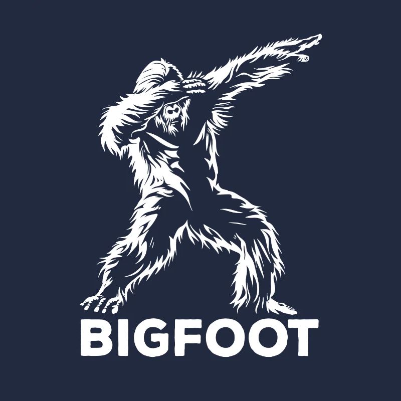 Dabbing Bigfoot - Dab Dance - Légende - Créatures mythiques