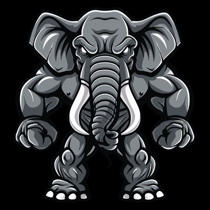 Musculation des muscles de l’éléphant