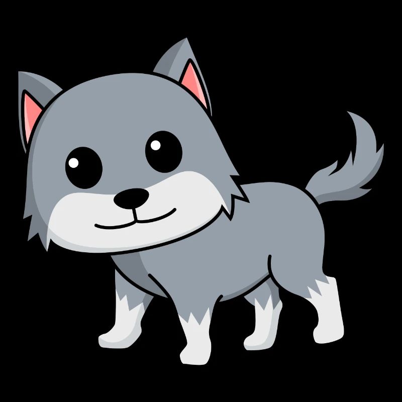 Loup Comic Animal