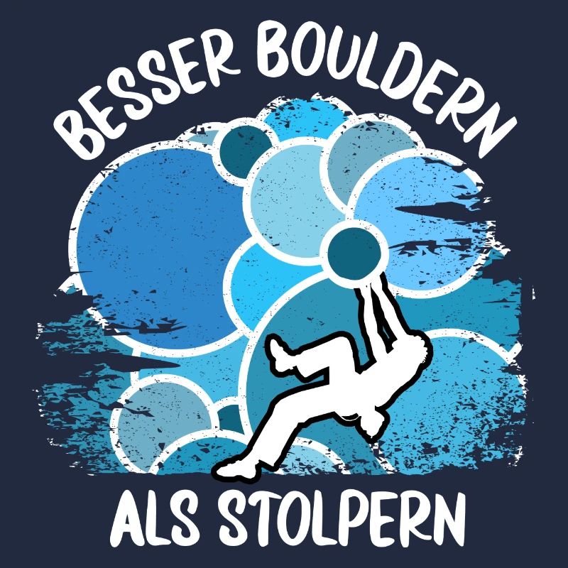 Vintage Bouldern Boulderer Klettern Kletterer