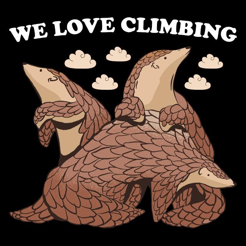 We Love Climbing Pangolin