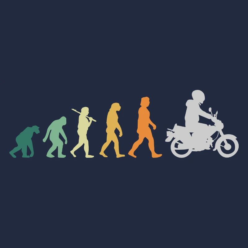 Moped Mofa Retro Style - Evolution