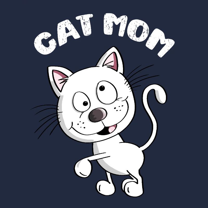 Chat Maman - Chat - Chats - Chatons - Gueule de bois - Animal