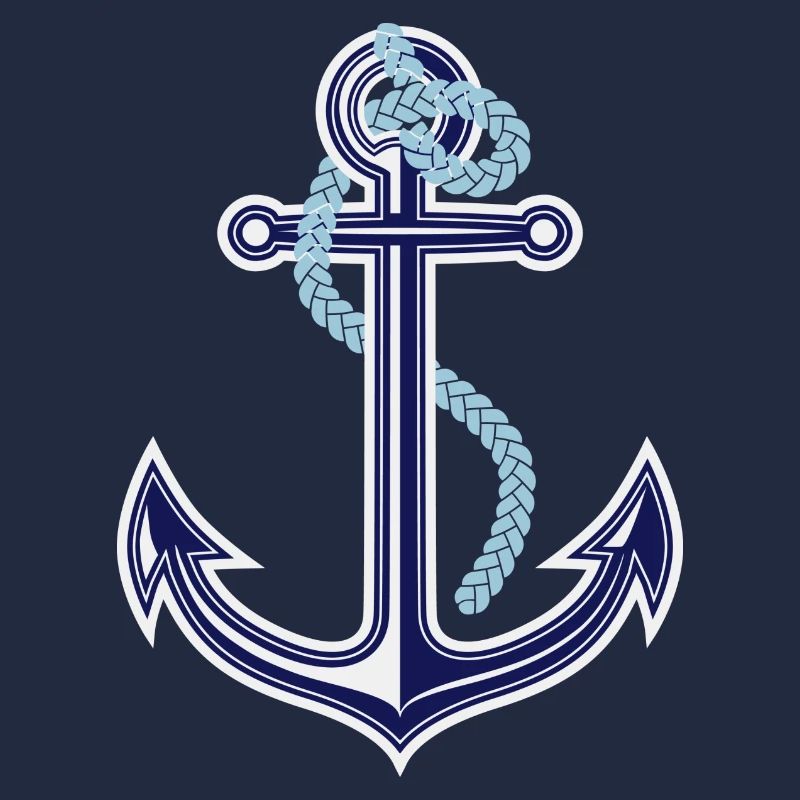 anchor with rope