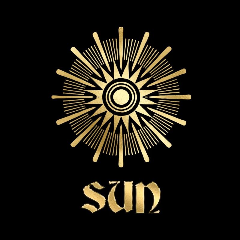 Goldene Sonne wurde Tarot