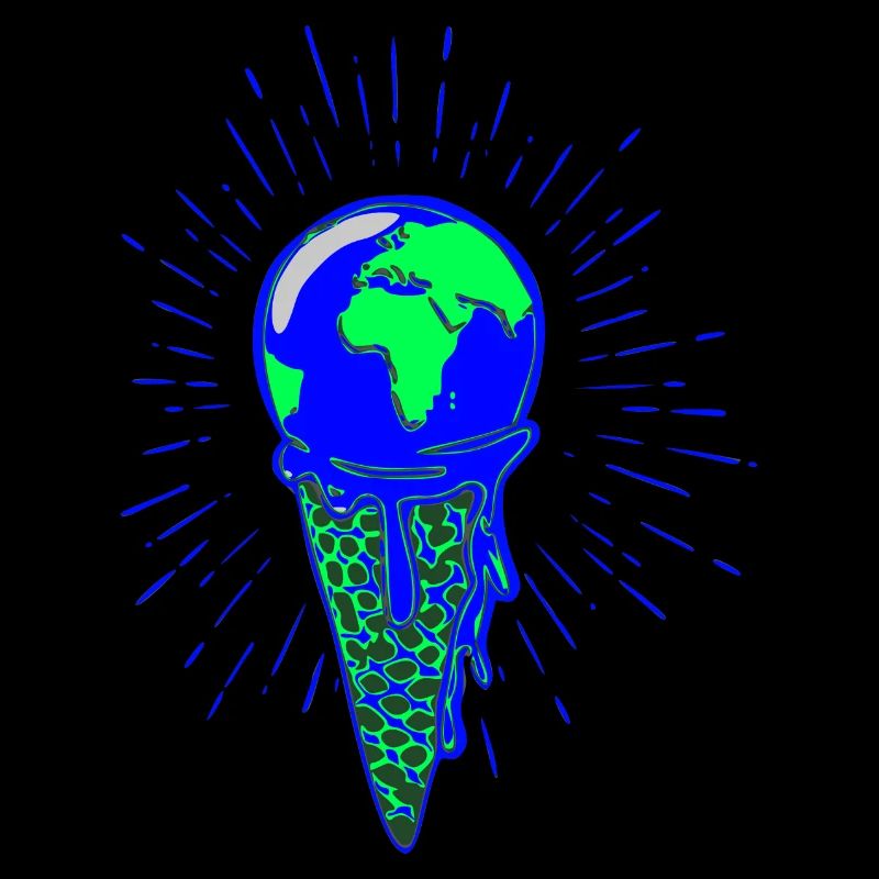 Boule de glace Monde Climat Terre