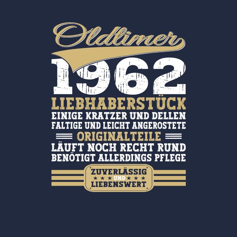 Oldtimer 1962 61. Geburtstag Geschenk Herrenik