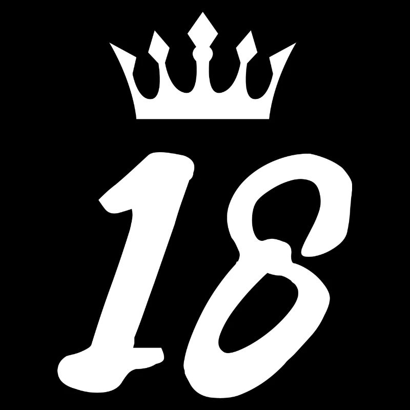 18 Zahl Krone