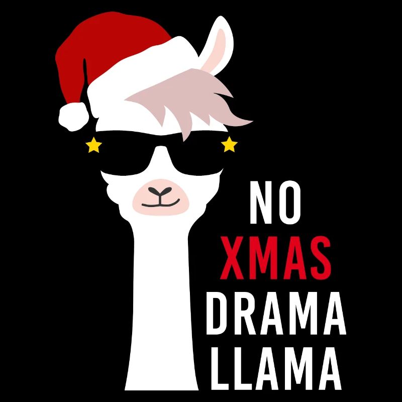 Cadeau de Noël Lama sans drame de Noël