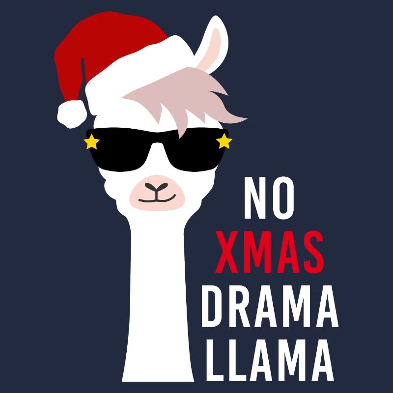 Cadeau de Noël Lama sans drame de Noël