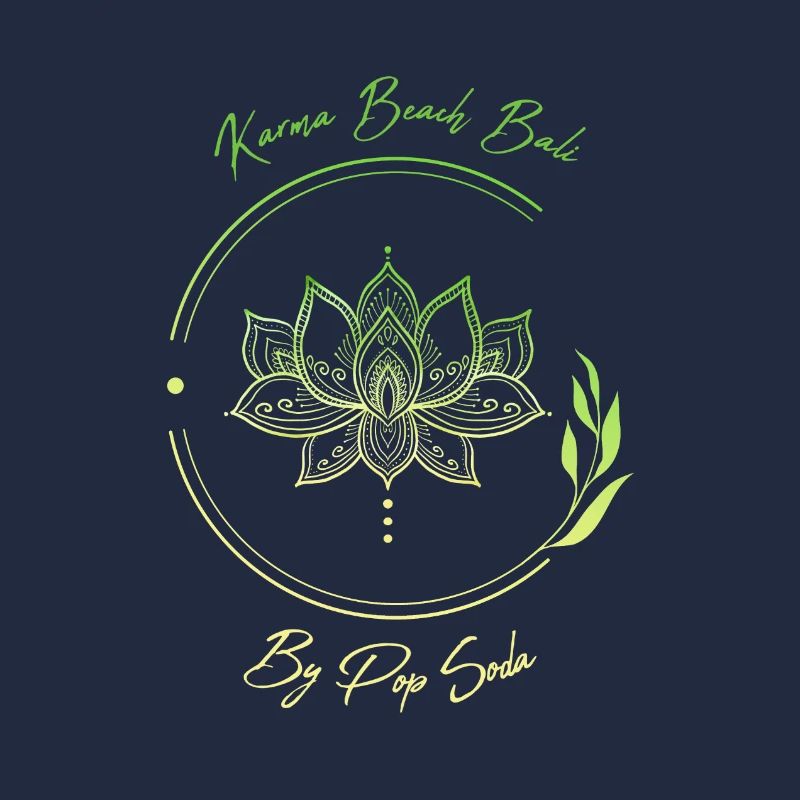 Fleur de lotus Karma Beach vert citron