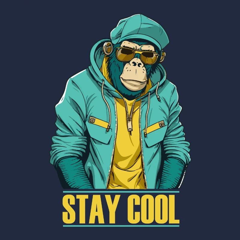 Cool Monkey Restez cool