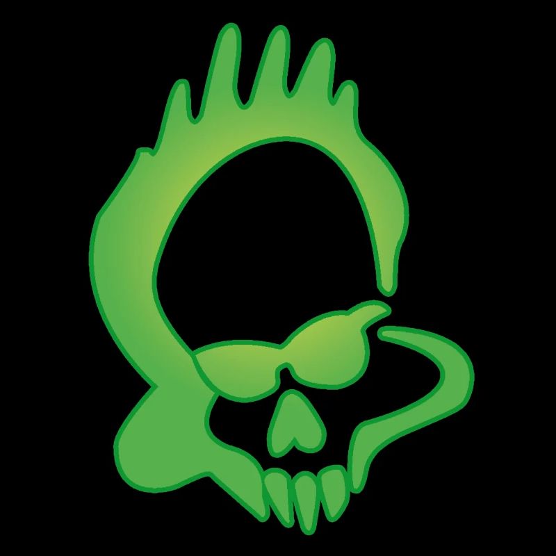 Green Skull Mansi