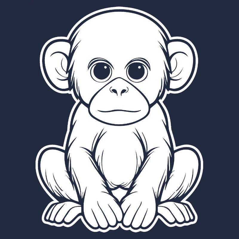 Singe Singe Visage de Singe Jungle