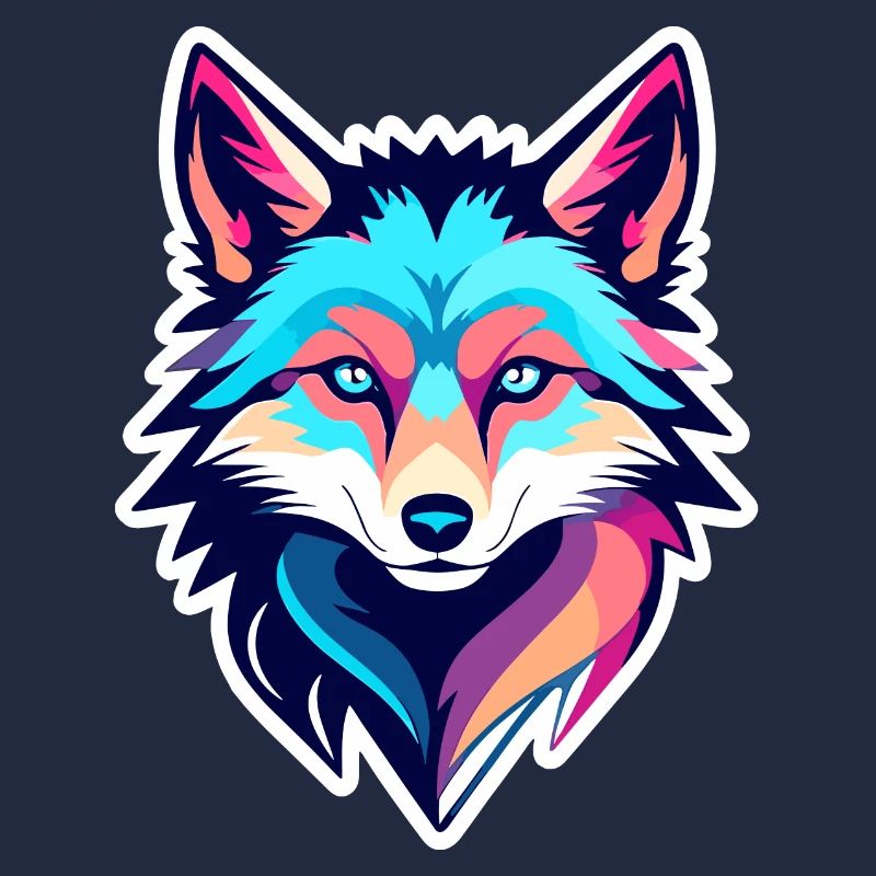 Wolf Zeichnung