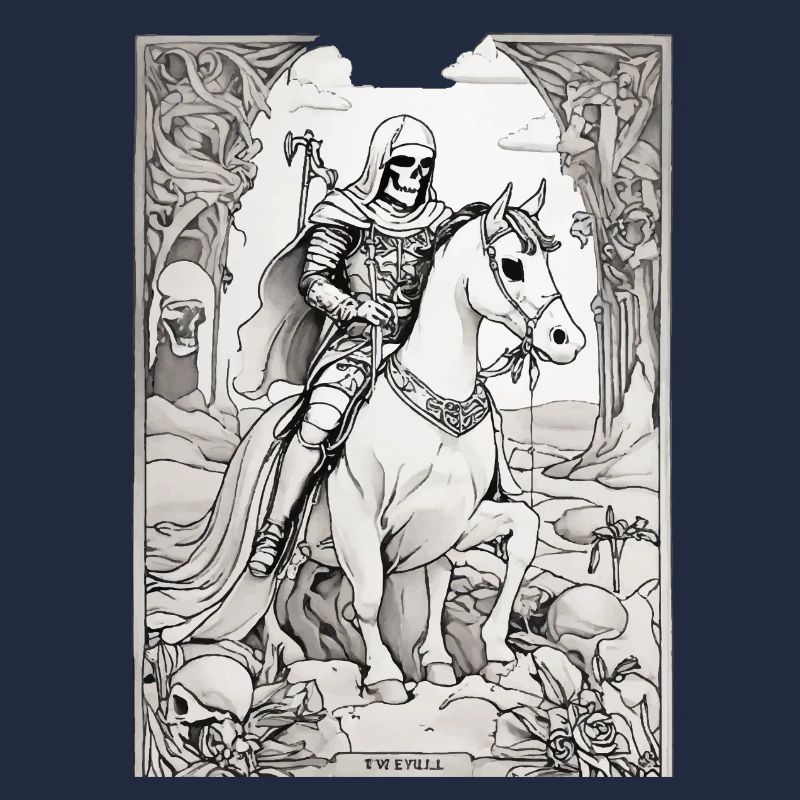 Todesreiter Tarot Illustration