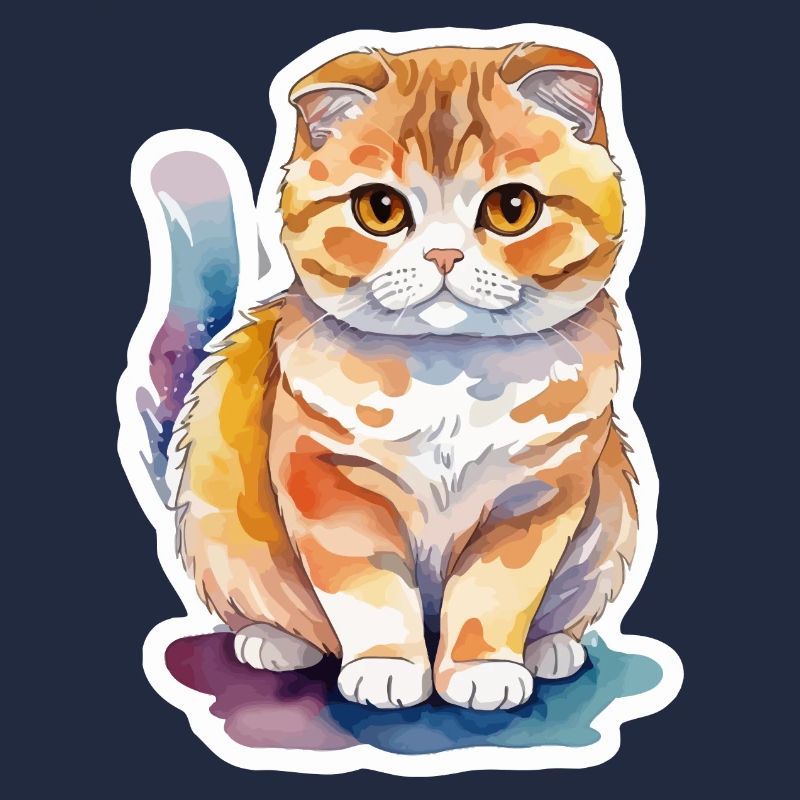 Scottish Fold Scottish Fold-Eared Cat