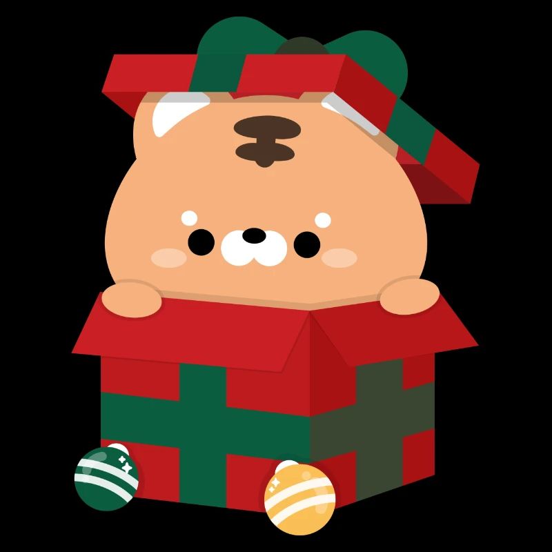 Tiger Weihnachtsgeschenk