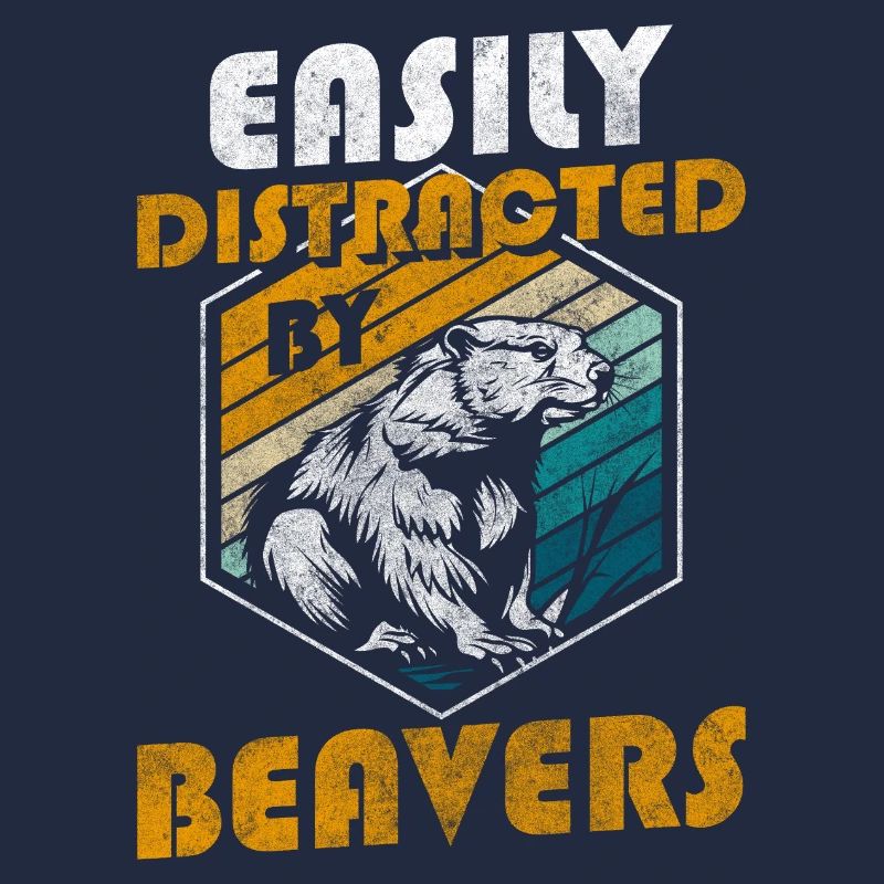 Statue de rongeur Queue de castor