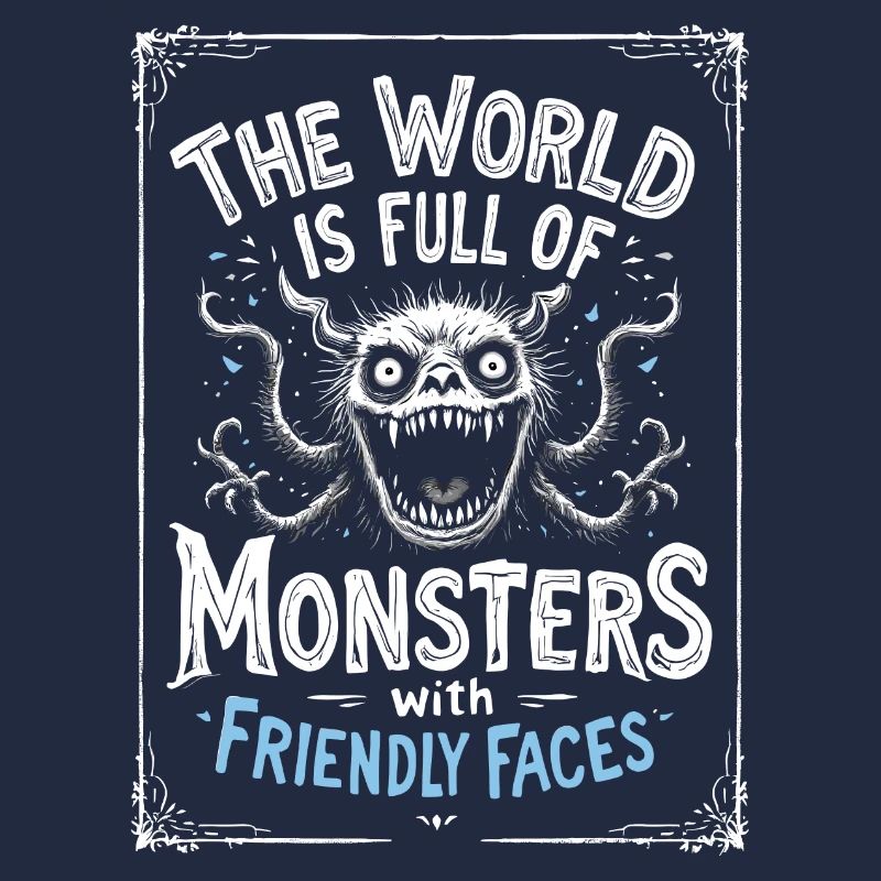 Monster with Friendly Faces