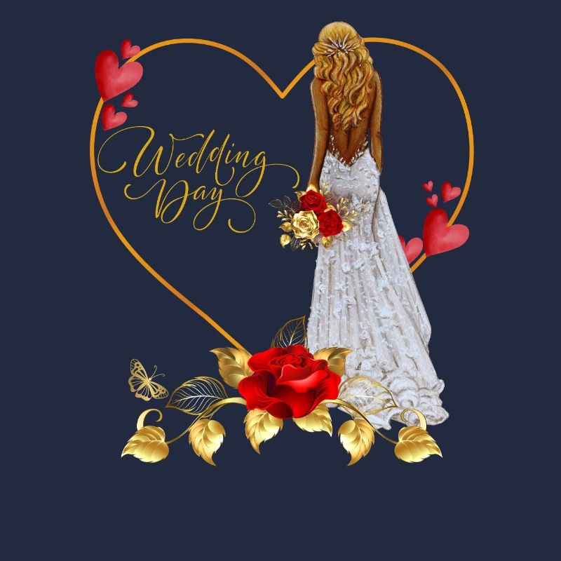 Red Rose Wedding Day