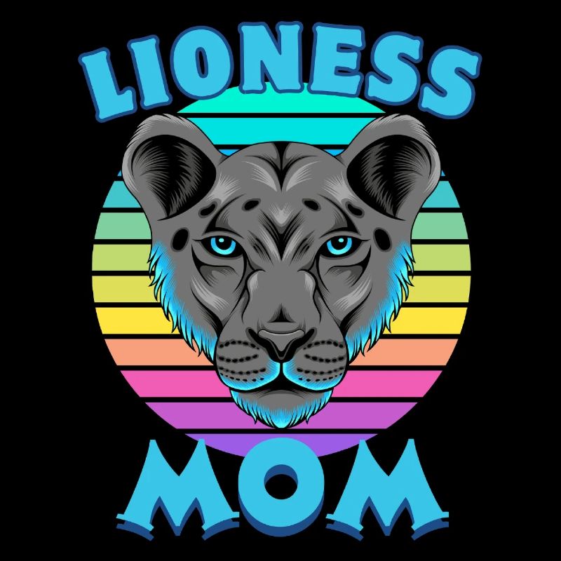 Löwenmutter Muttertag Mama