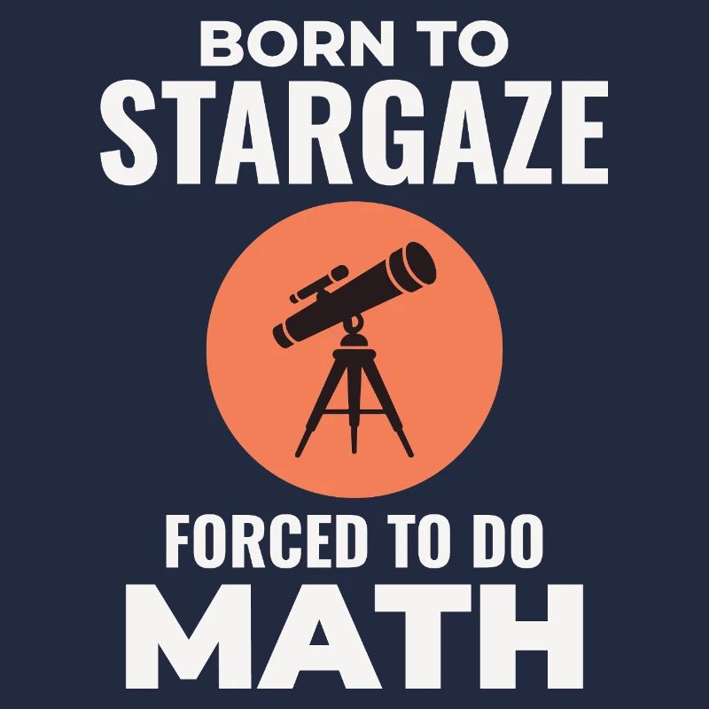 Astronomy Lover Math Design 