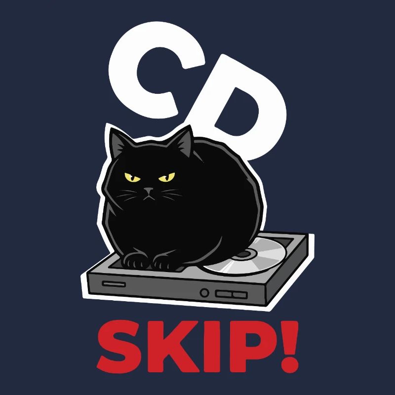 CD Skip Chat Music Humor