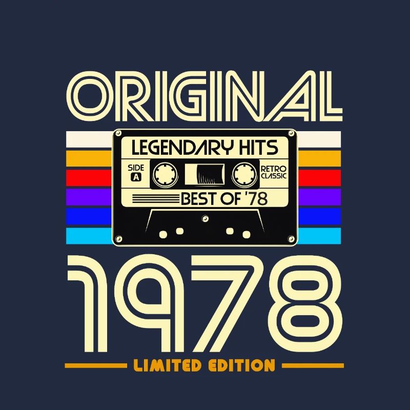 Original 1978 Cassette Retro