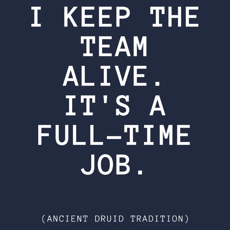 T-shirt sur le thème du druide de DeD