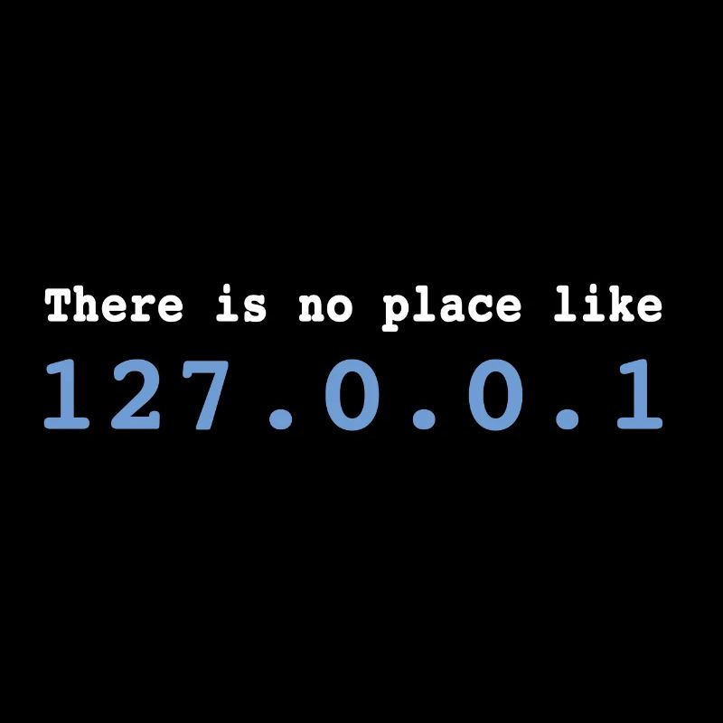 There is no Place Like 127.0.0.1 Programmer