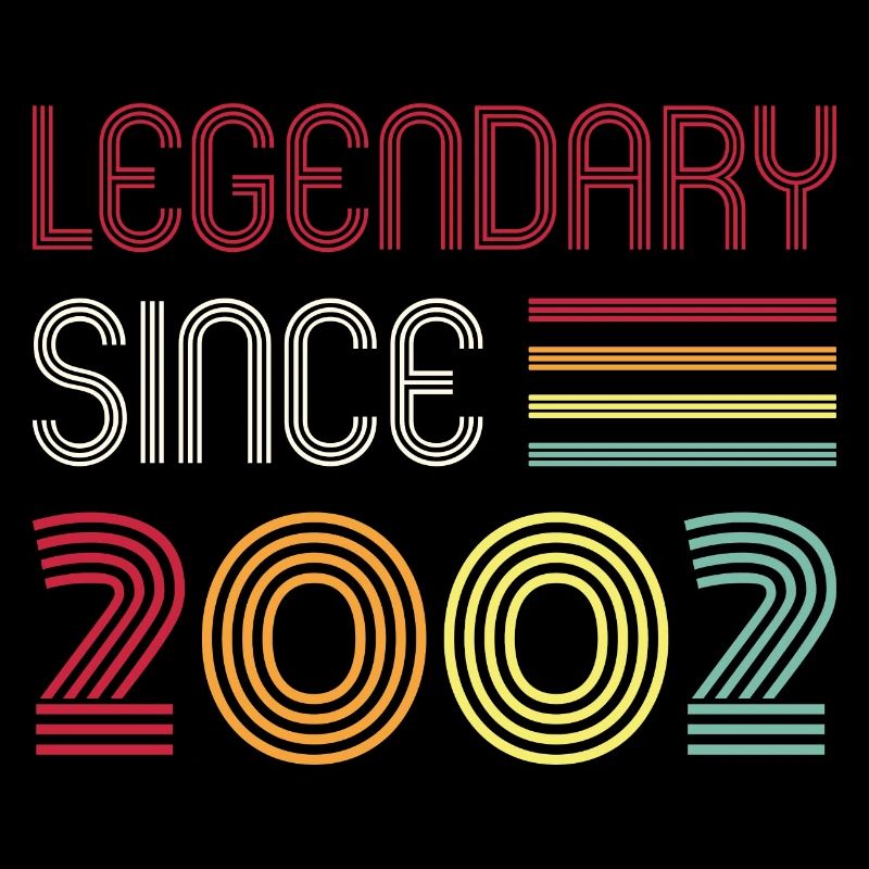 Birthday Legendary Since 2002
