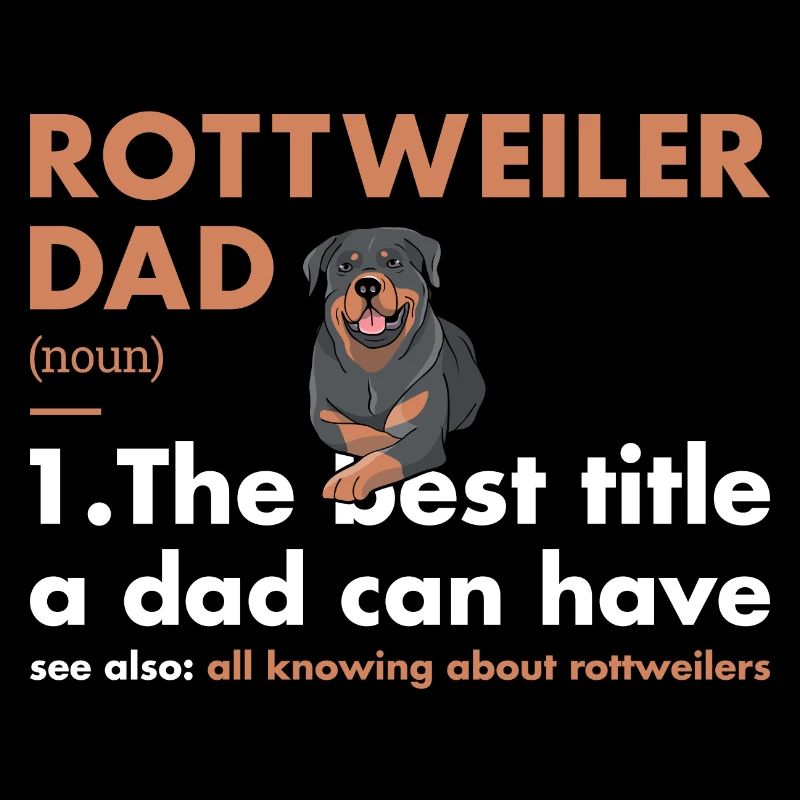 Rottweiler Dad Definition