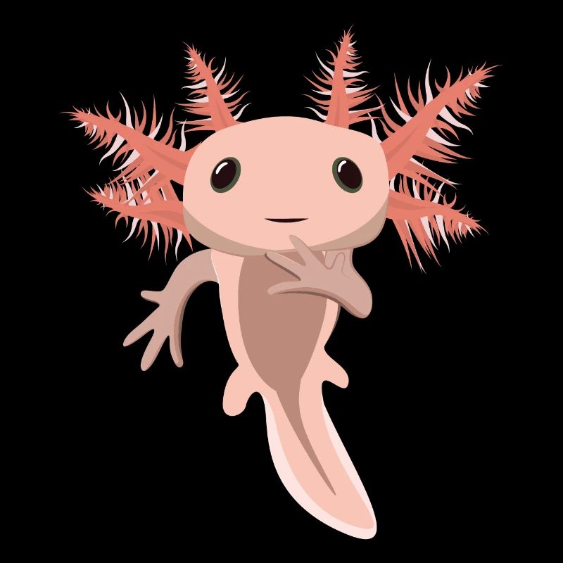 Mignon bébé Axolotl