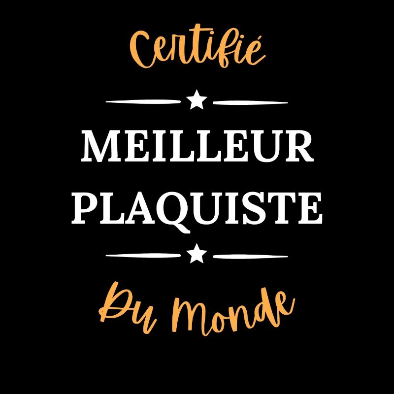 Certifié meilleur plaquiste du monde