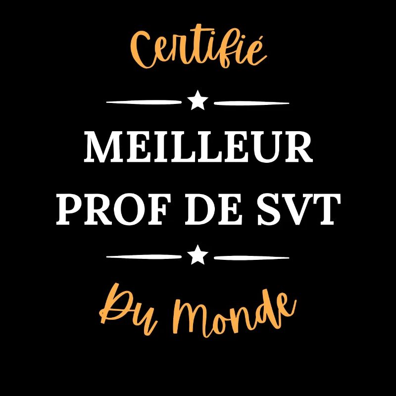 Certifié meilleur prof de svt du monde