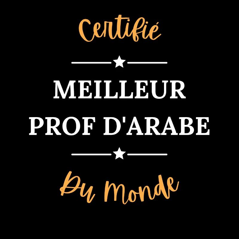 Certifié meilleur prof d'arabe du monde