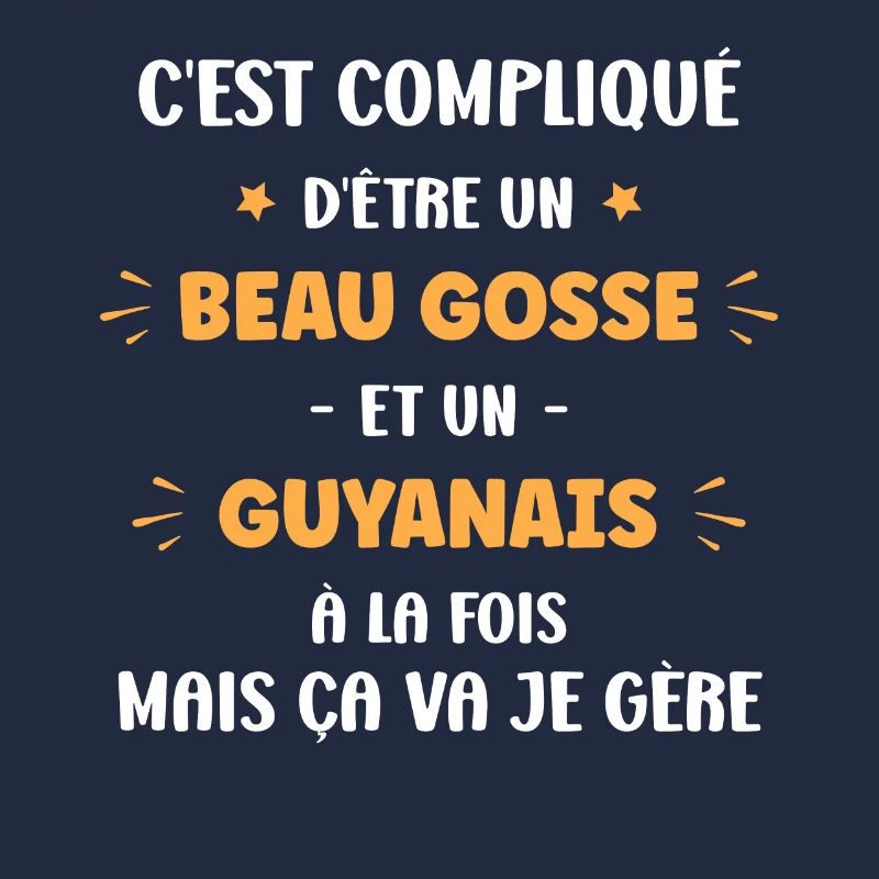 Compliqué beau gosse et guyanais