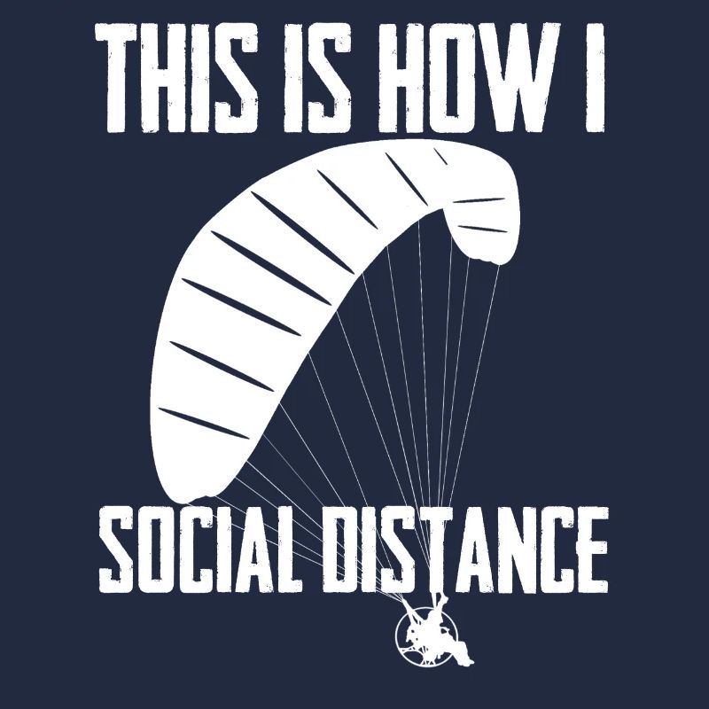 Paramotoring C’est ainsi que je respecte la distance sociale