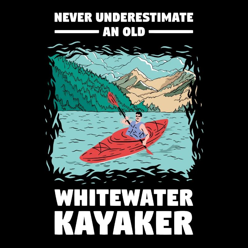 Never Underestimate An Old Whitewater Kayaker