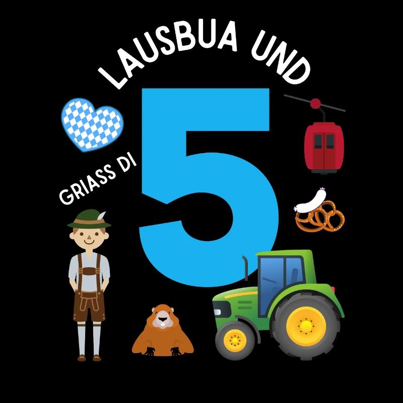 Lausbua und 5