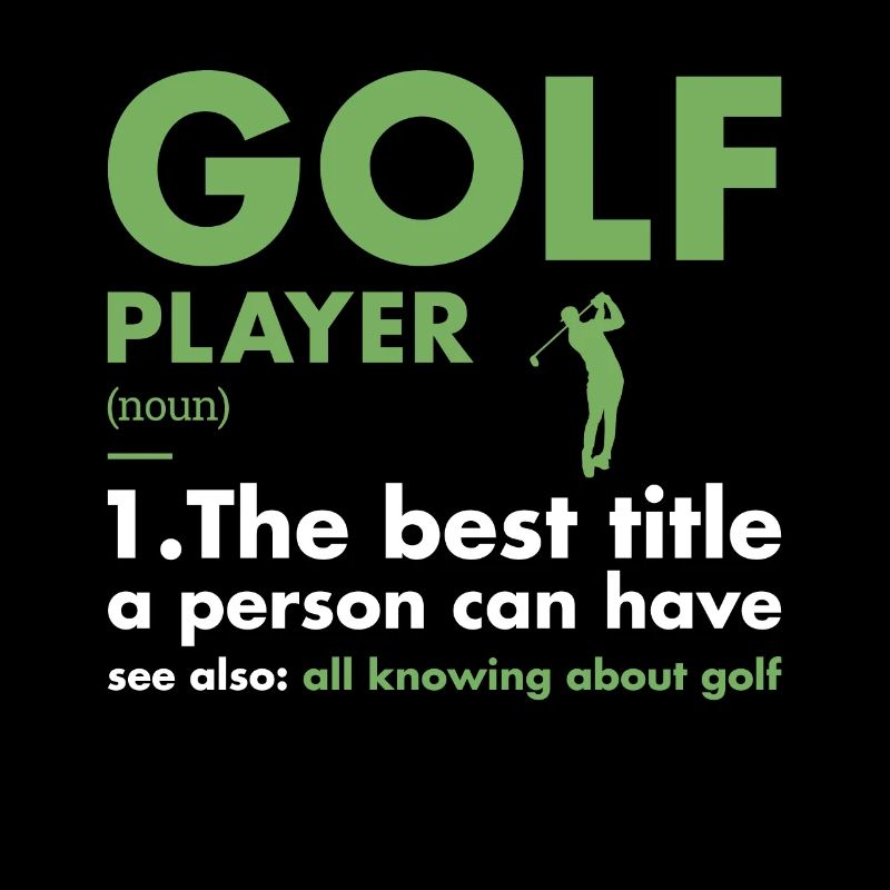 Sport Player Definition Golf