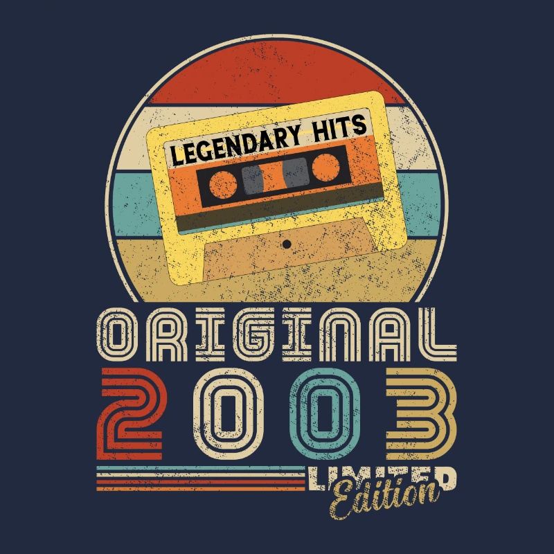 Original 2003 Vintage Retro Anniversary